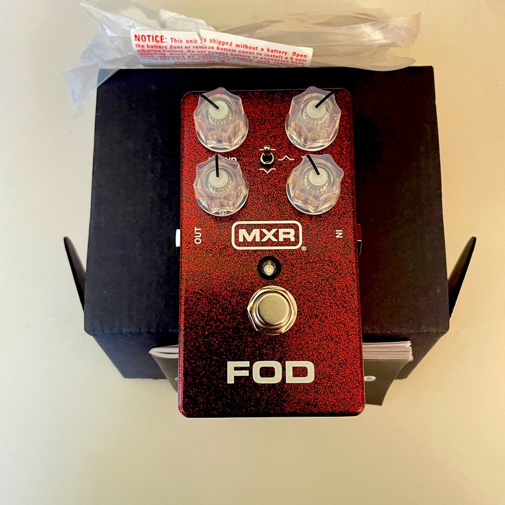 Guitar Pedal: MXR M251 FOD Drive Overdrive/Distortion Effects Pedal!